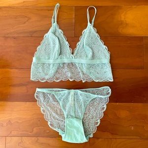 Madewell Lingerie Set NWOT